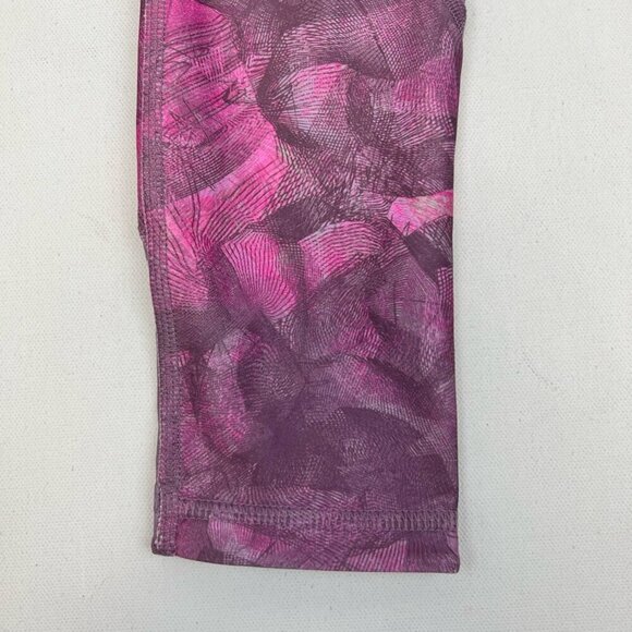 Under Armour Womens Leggings Pants Pink/Multi Compression Heatgear Stretch XS - Picture 4 of 10
